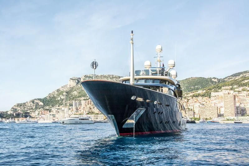 a boat in the water aboard AUSTRALIA Yacht for Sale