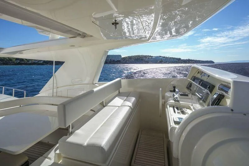 a boat on the water aboard FAIR LADY SILVIA Yacht for Sale