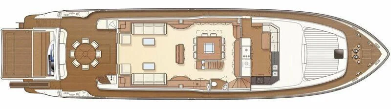 diagram aboard FAIR LADY SILVIA Yacht for Sale