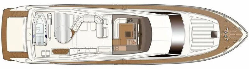 diagram aboard FAIR LADY SILVIA Yacht for Sale