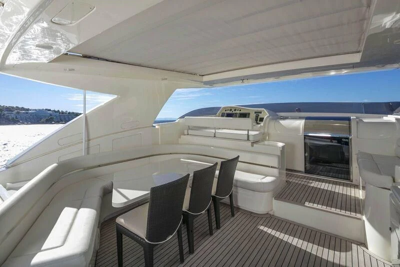 a boat on the water aboard FAIR LADY SILVIA Yacht for Sale
