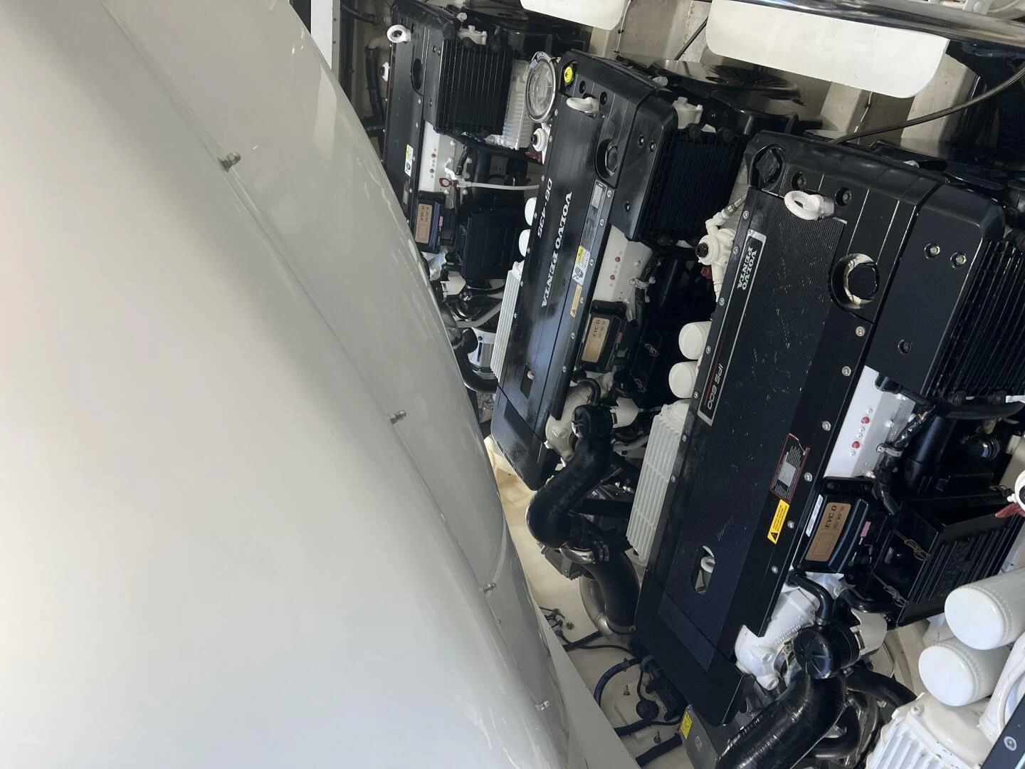 a close-up of a machine aboard BG Yacht for Sale