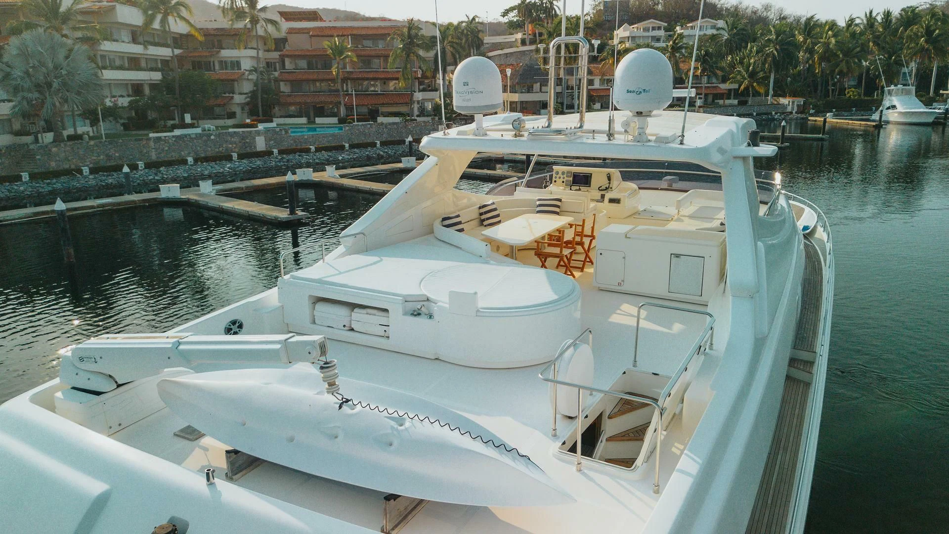 a boat on the water aboard LOS ESQUINKLIES Yacht for Sale