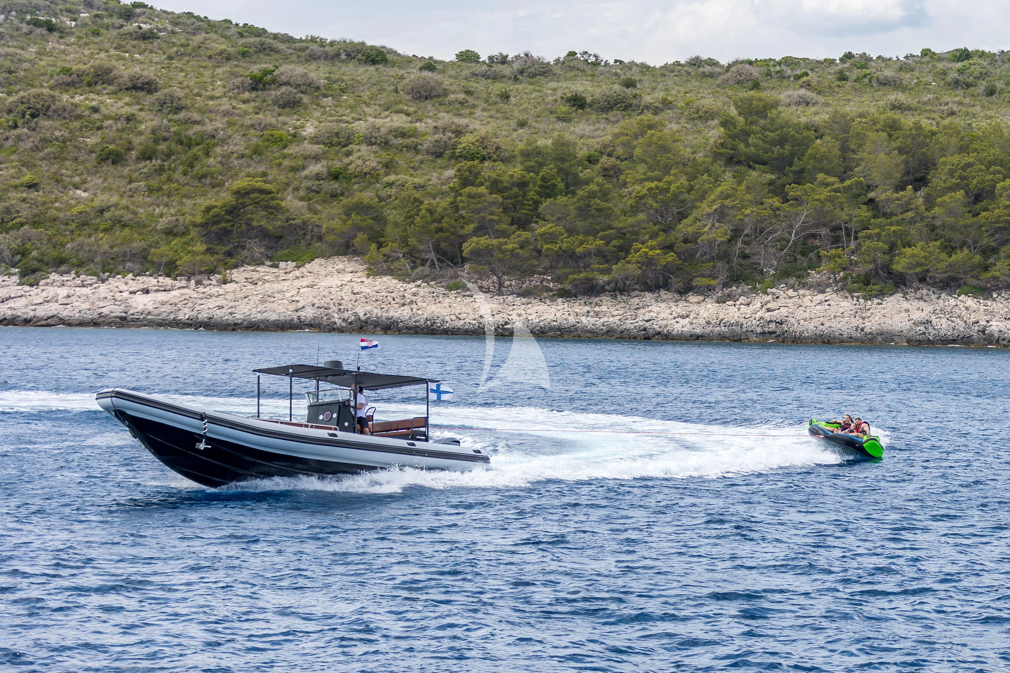 a boat on the water aboard KATARIINA I Yacht for Sale