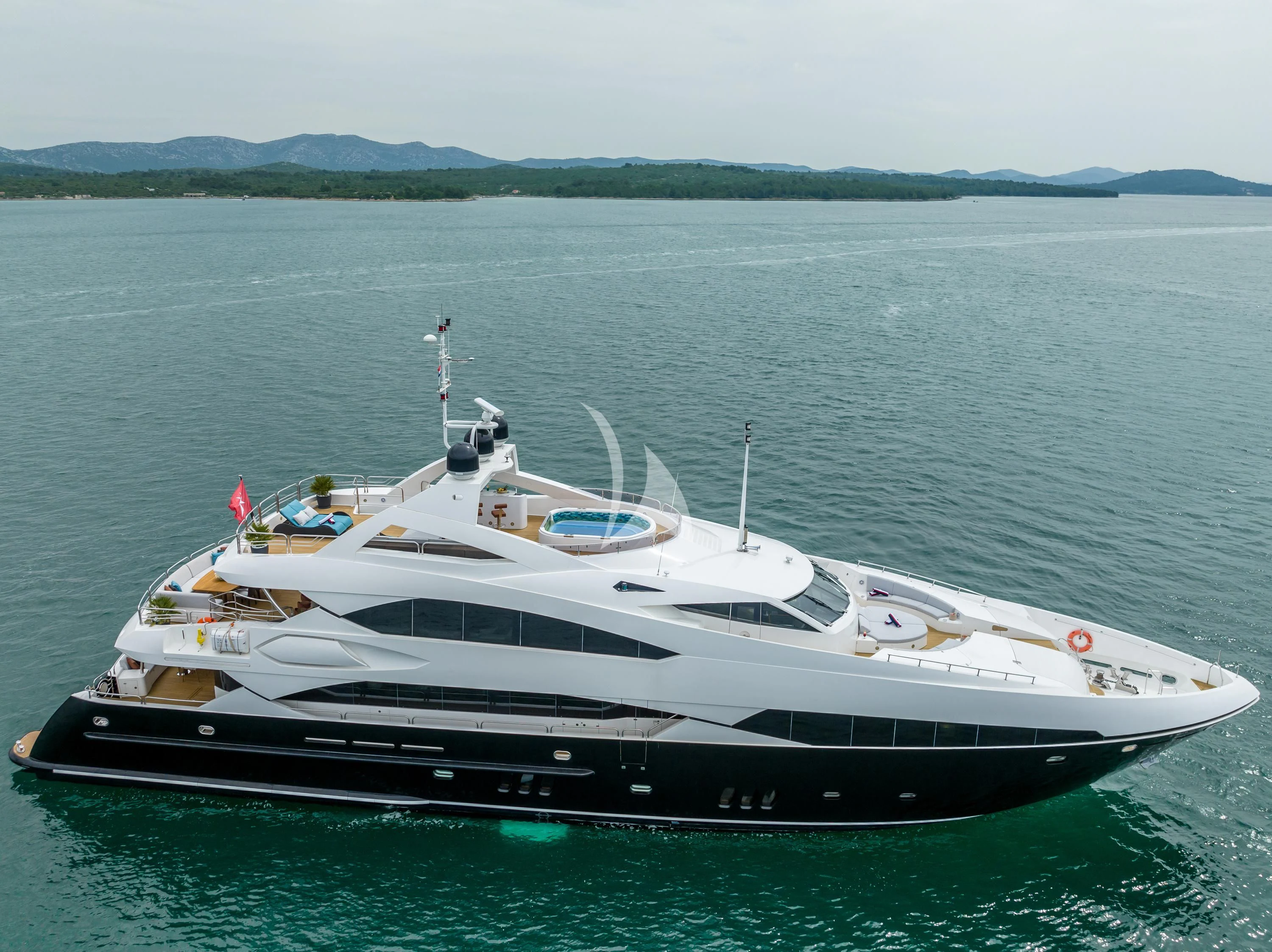 a boat in the water aboard KATARIINA I Yacht for Sale