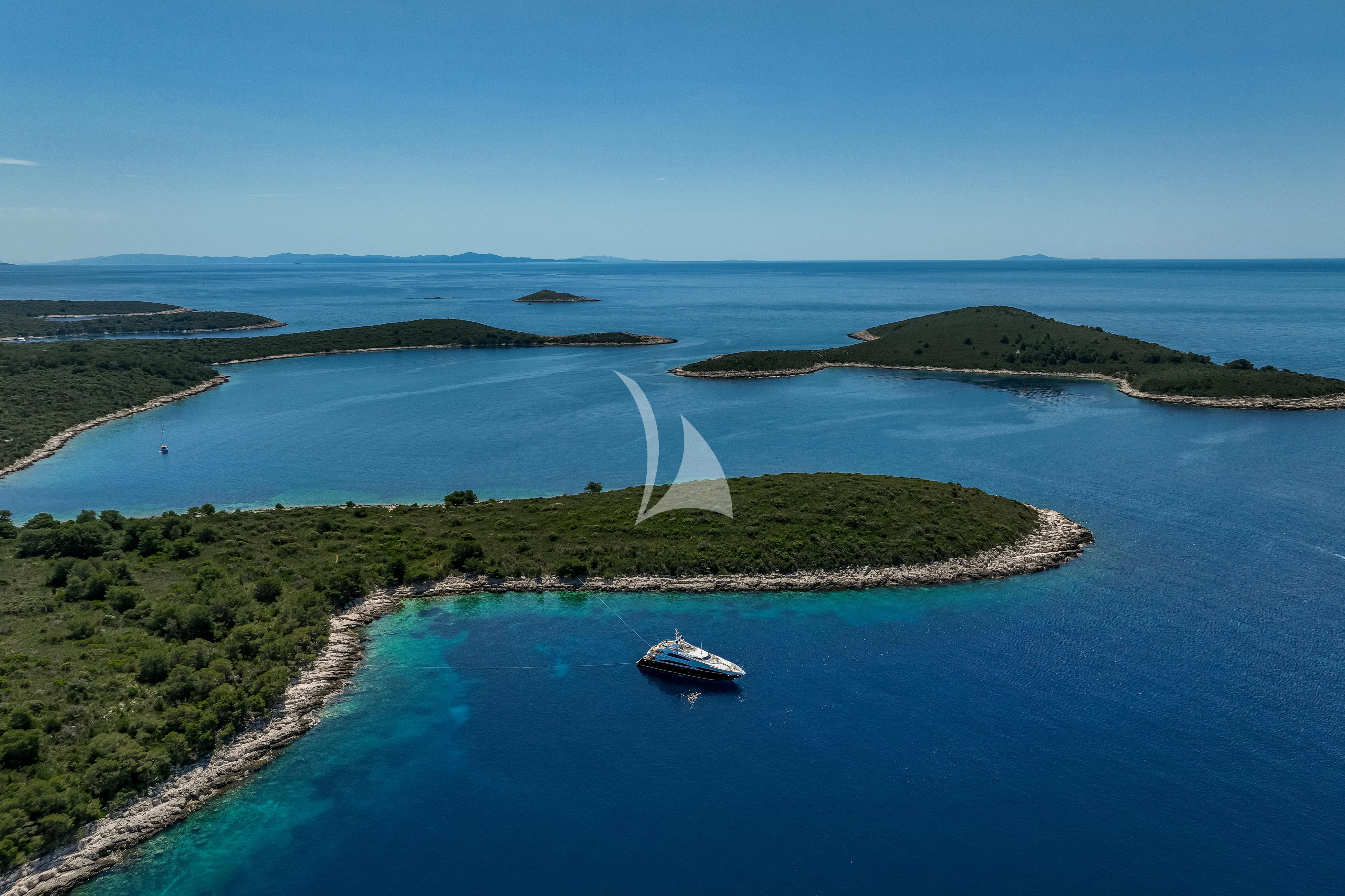 a boat sailing on a body of water aboard KATARIINA I Yacht for Sale