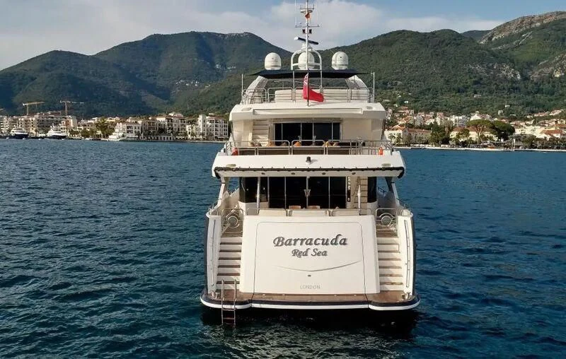 a boat in the water aboard KATARIINA I Yacht for Sale