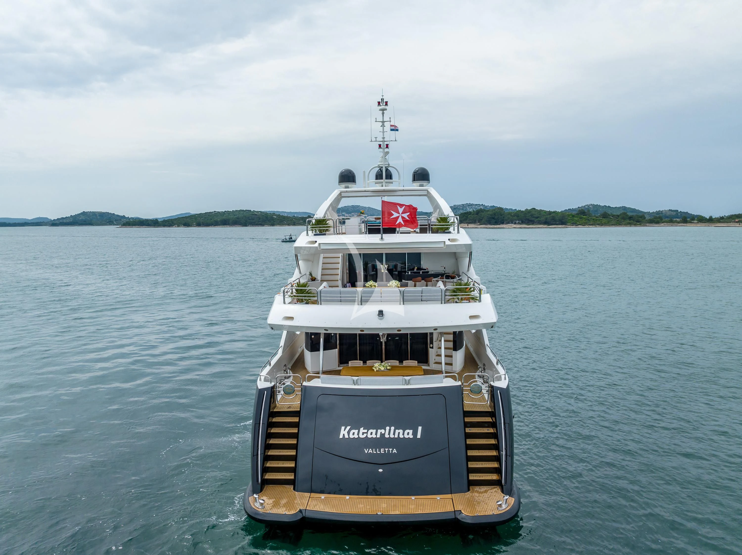 a boat on the water aboard KATARIINA I Yacht for Sale