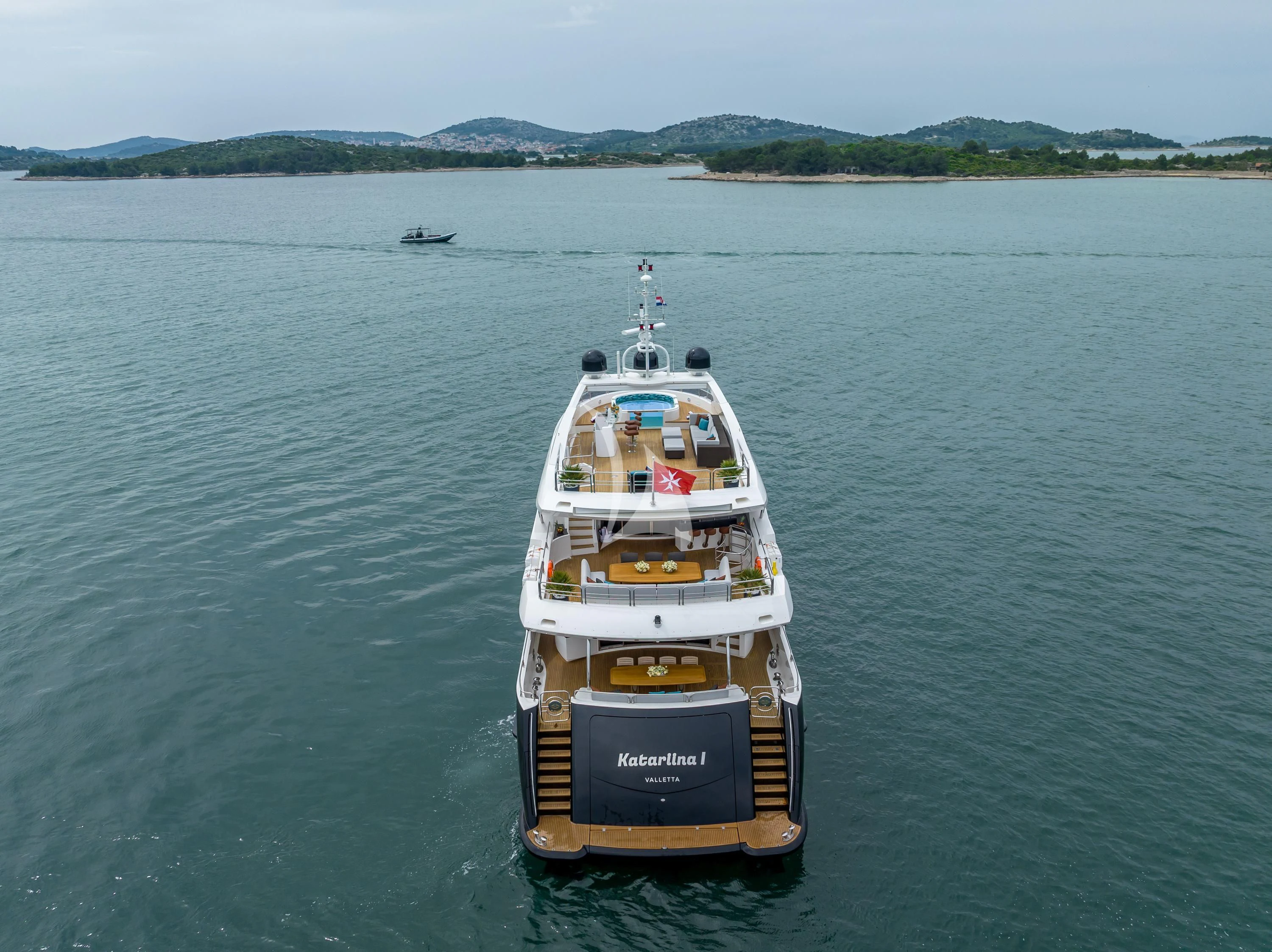 a boat on the water aboard KATARIINA I Yacht for Sale