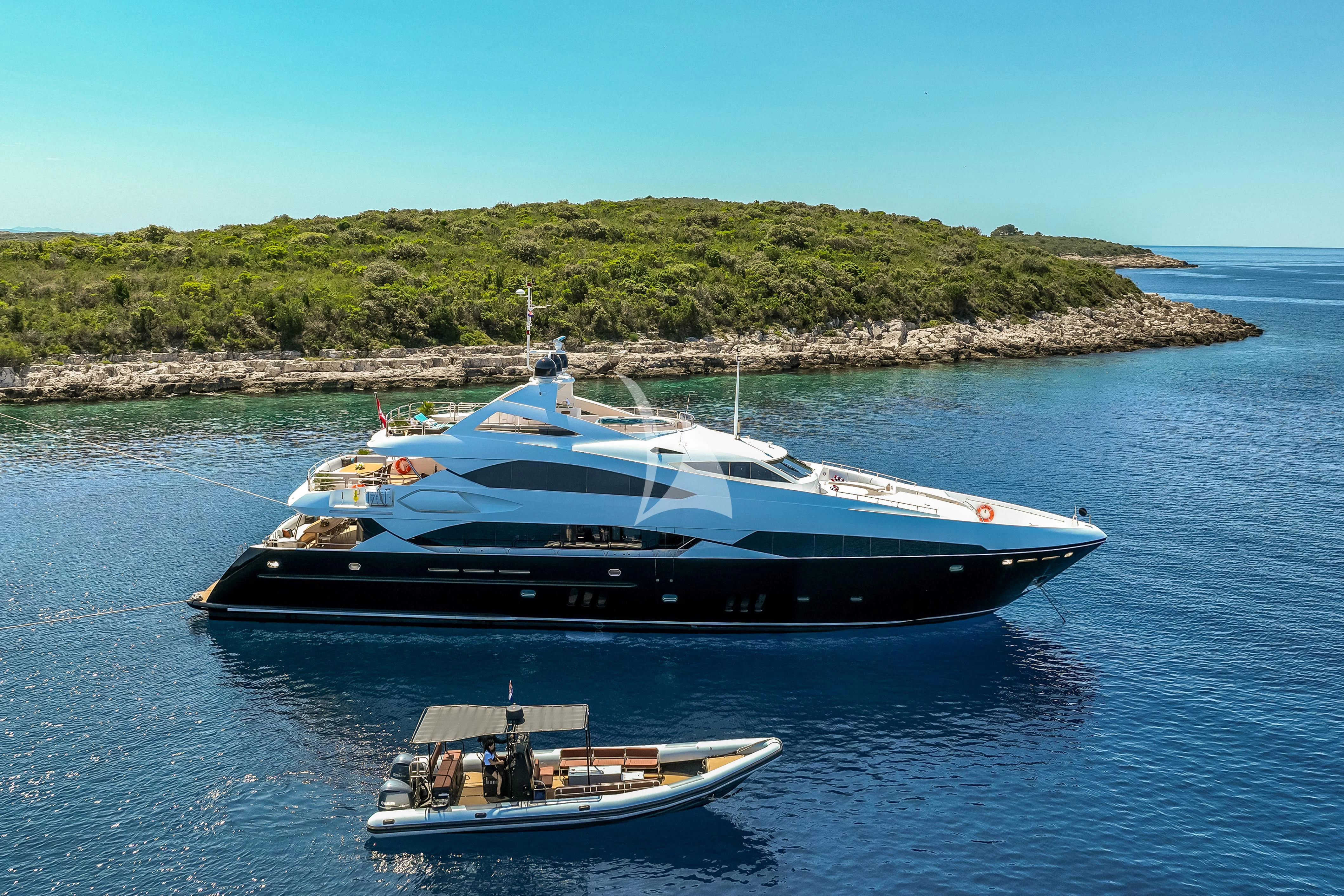 a boat on the water aboard KATARIINA I Yacht for Sale