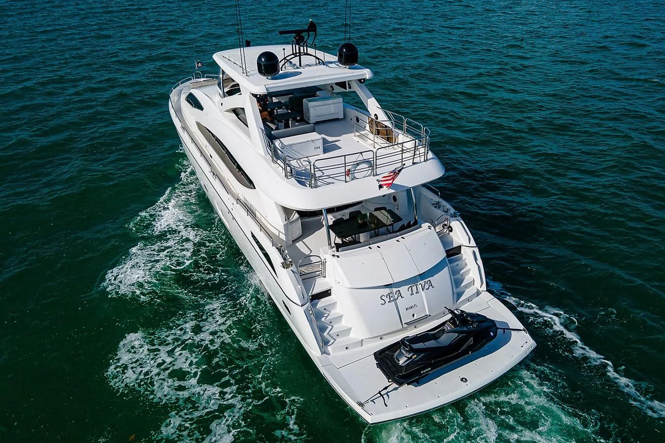 a boat on the water aboard MOZZ II Yacht for Sale