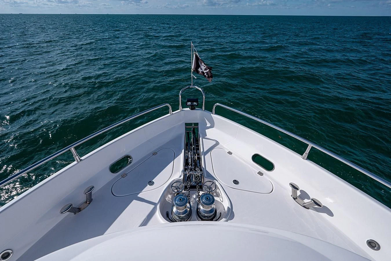 a boat in the water aboard MOZZ II Yacht for Sale