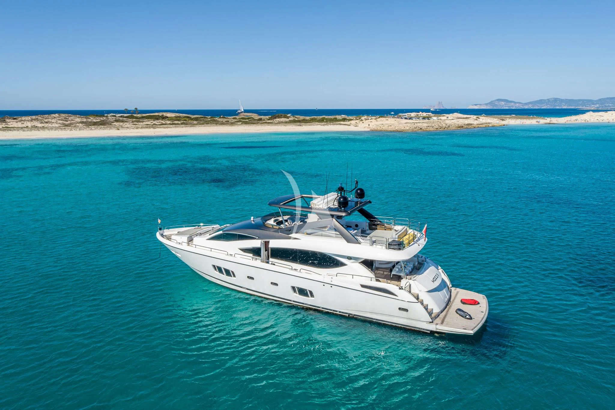 a boat in the water aboard MOZZ II Yacht for Sale