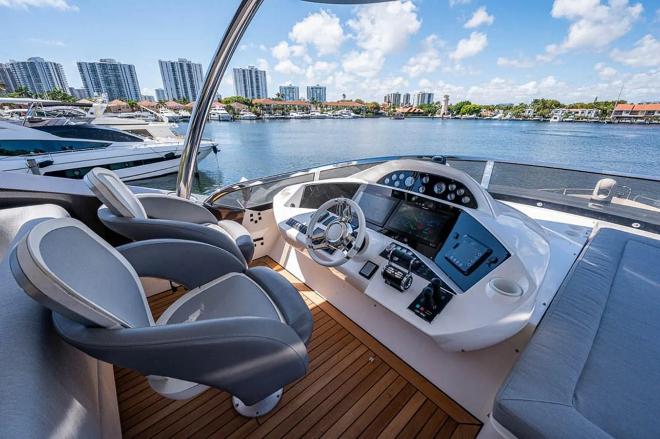 a boat on the water aboard MOZZ II Yacht for Sale