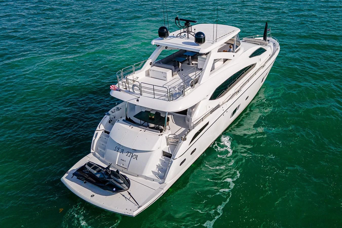 a boat in the water aboard MOZZ II Yacht for Sale