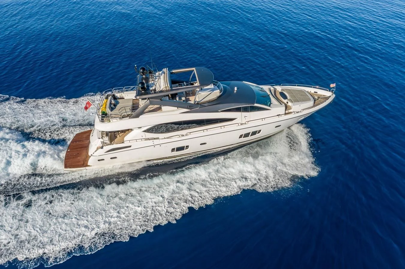 a boat on the water aboard MOZZ II Yacht for Sale