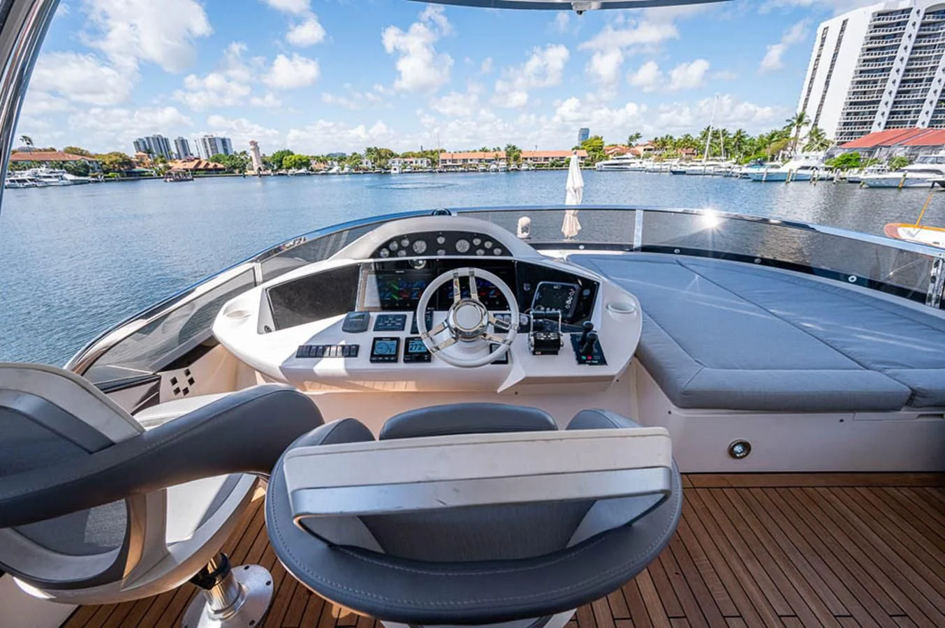 a boat on the water aboard MOZZ II Yacht for Sale