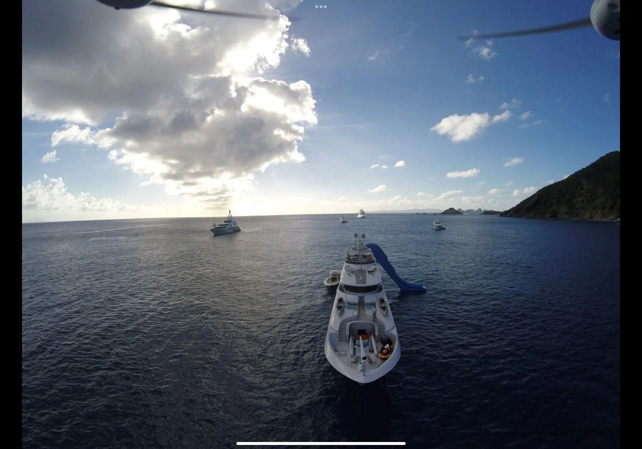 boats on the water aboard JUST ENOUGH Yacht for Charter