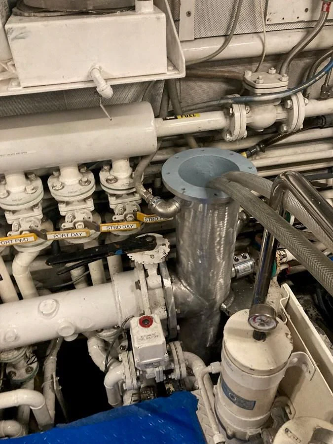 a close-up of a machine aboard JUST ENOUGH Yacht for Charter