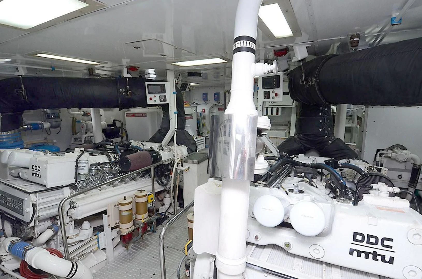 a machine in a factory aboard OUTTA TOUCH Yacht for Sale