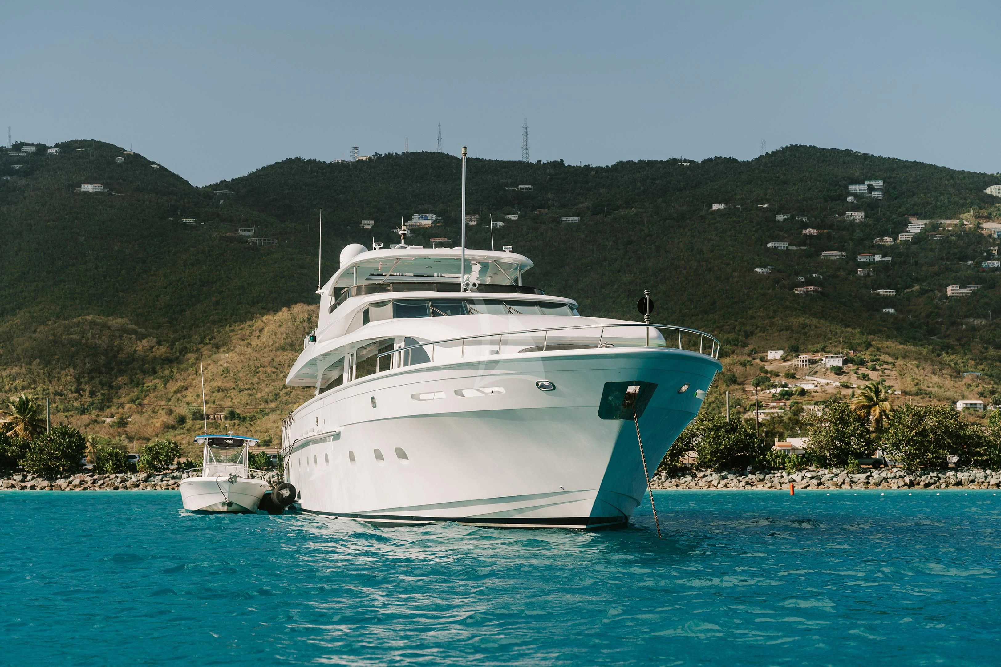a boat on the water aboard OUTTA TOUCH Yacht for Sale