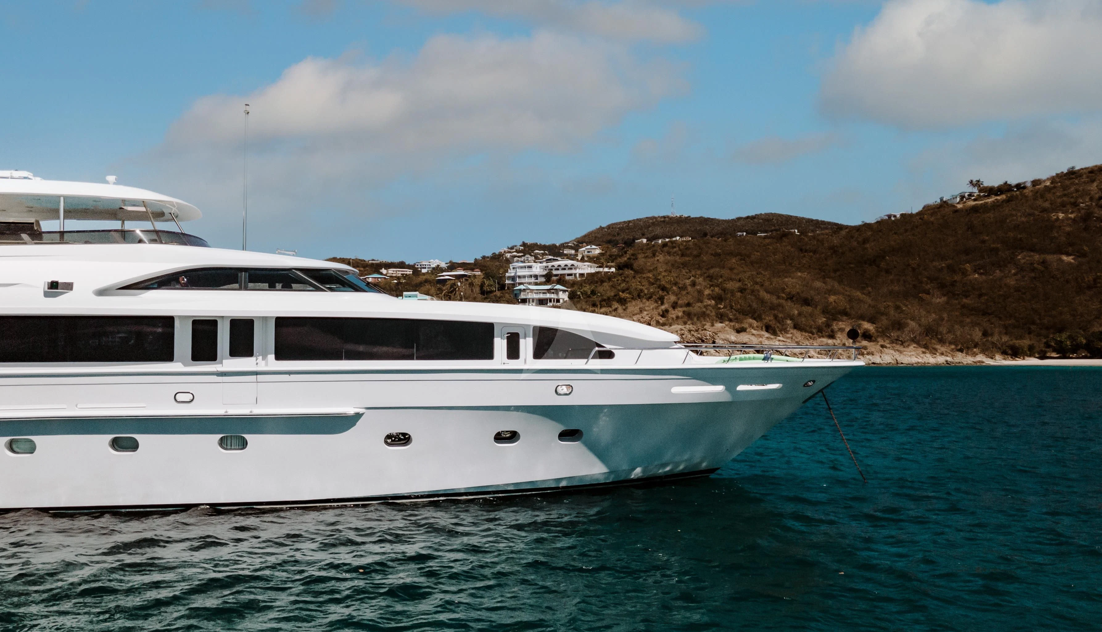 a boat in the water aboard OUTTA TOUCH Yacht for Sale