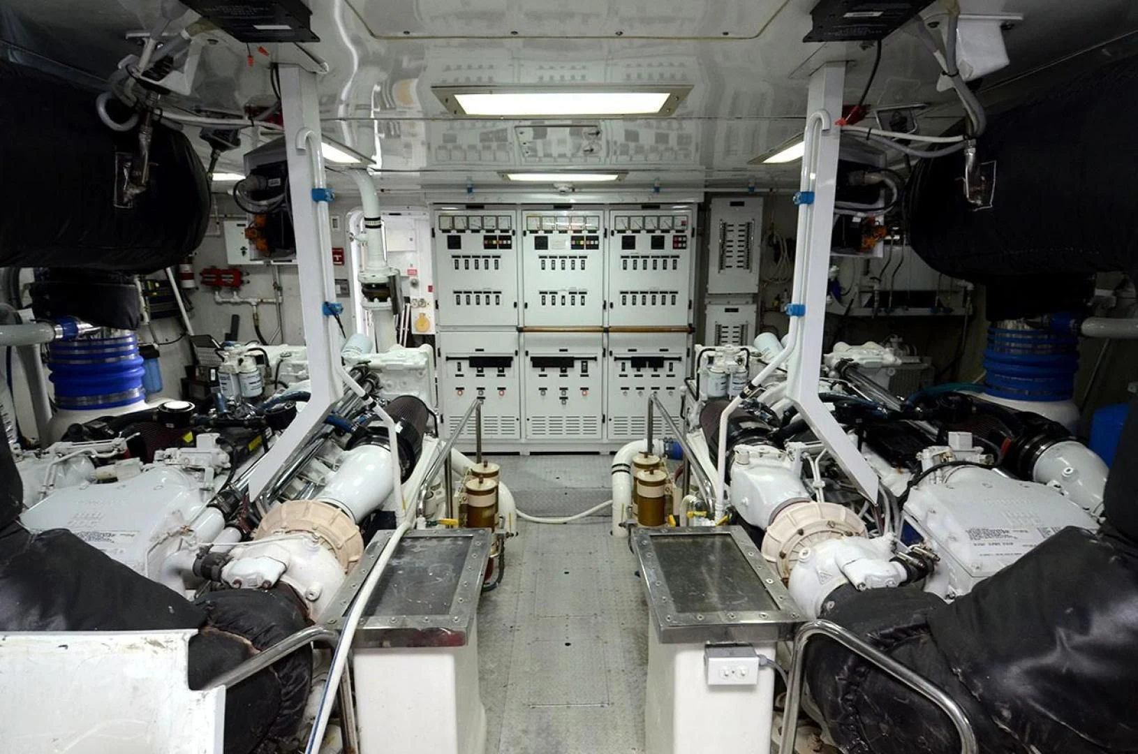 a room with equipment and tools aboard OUTTA TOUCH Yacht for Sale