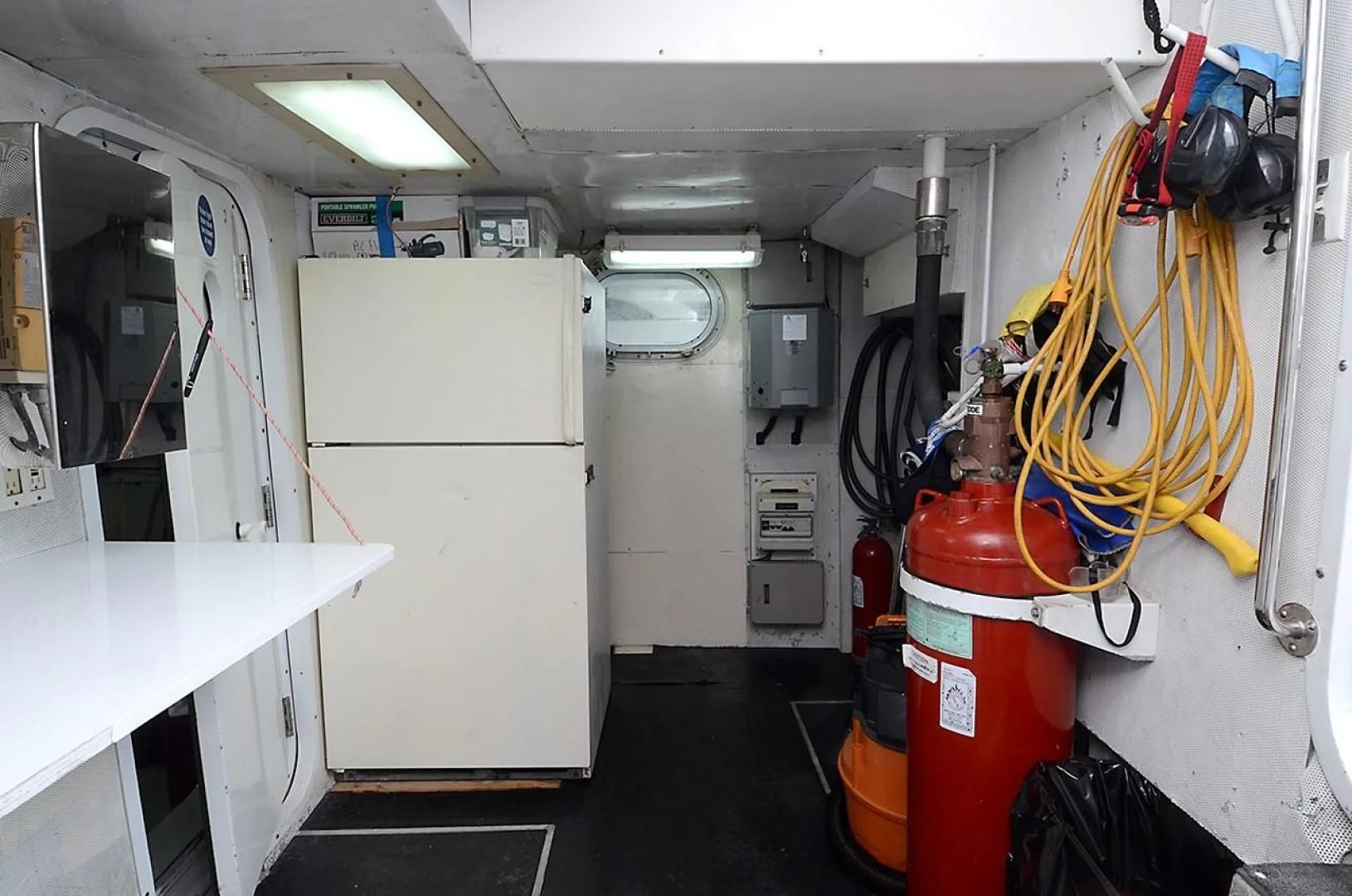 a room with equipment and equipment aboard OUTTA TOUCH Yacht for Sale