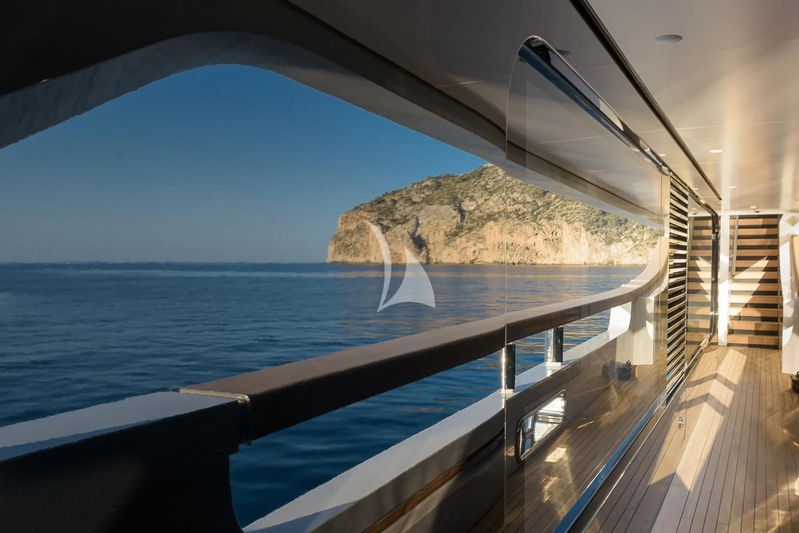 a boat on the water aboard MR. T Yacht for Charter