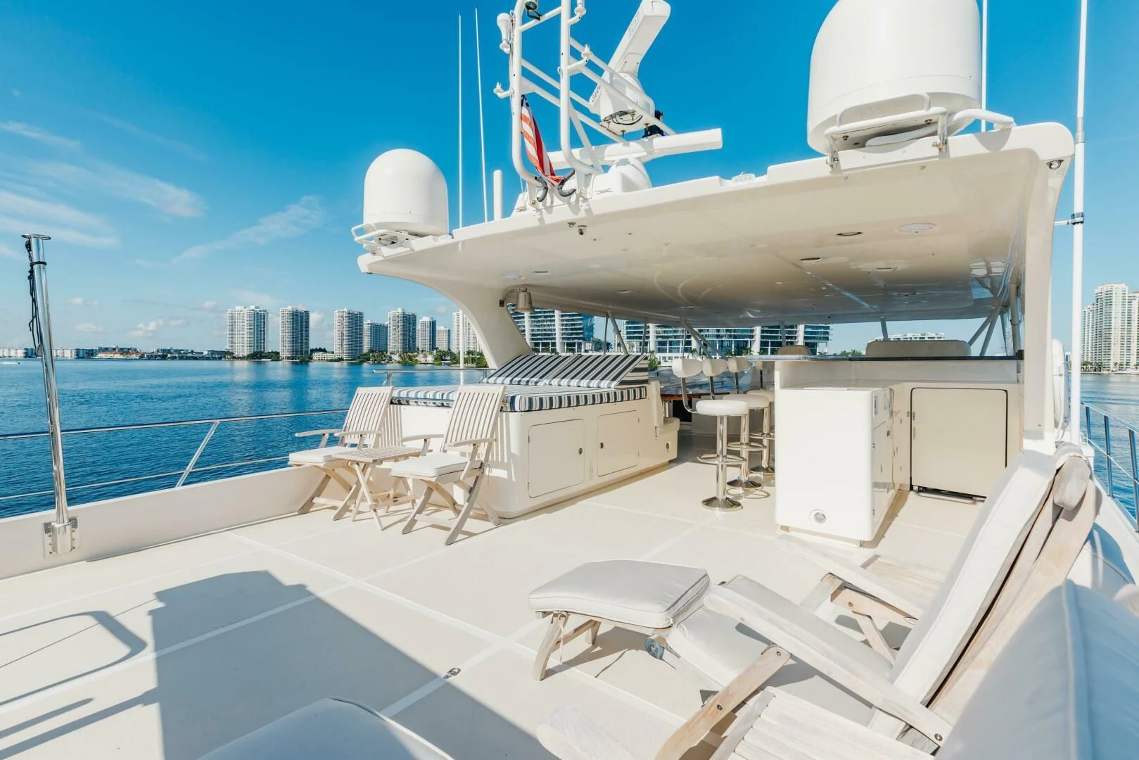 a boat on the water aboard VIRGINIA SEA Yacht for Sale