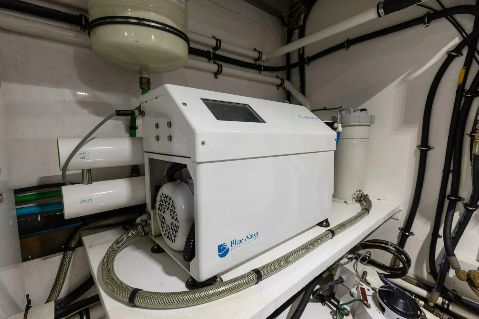 a machine in a room aboard VIRGINIA SEA Yacht for Sale