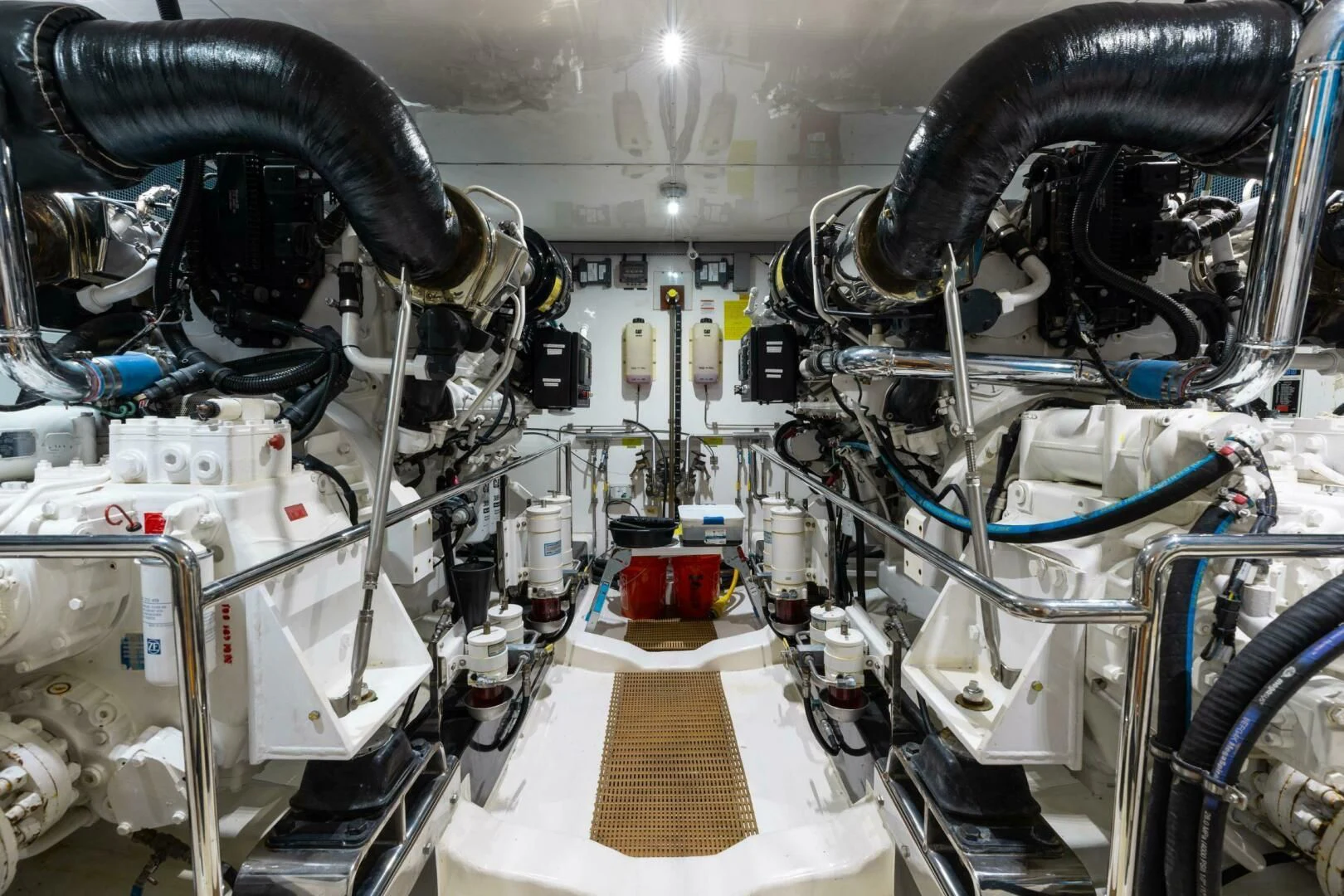a large machine with many wires aboard VIRGINIA SEA Yacht for Sale