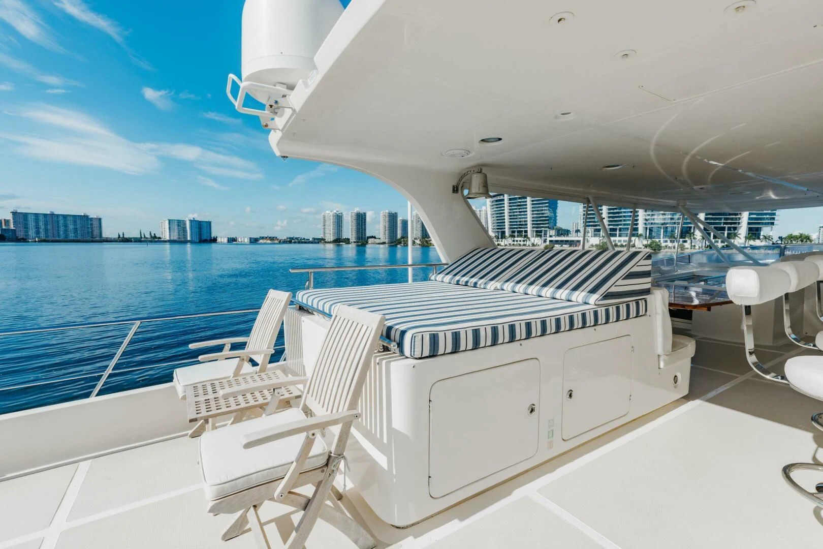 a boat on the water aboard VIRGINIA SEA Yacht for Sale