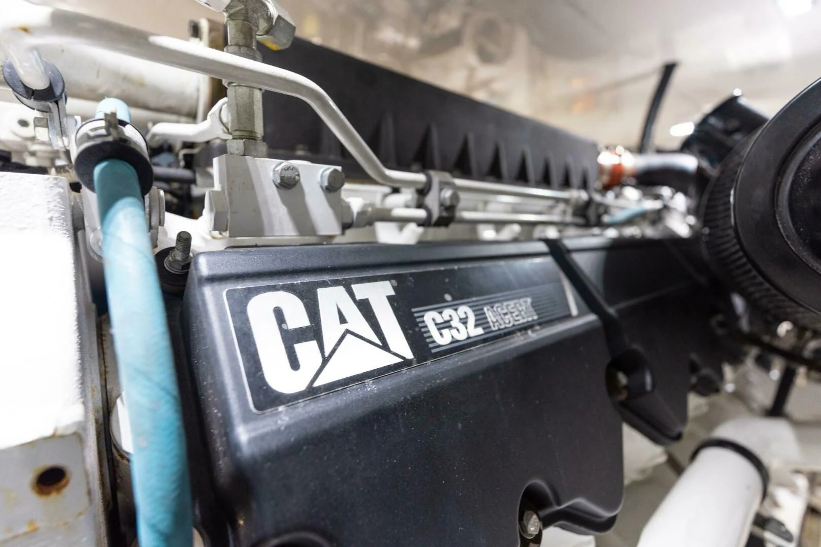 close-up of a machine aboard VIRGINIA SEA Yacht for Sale