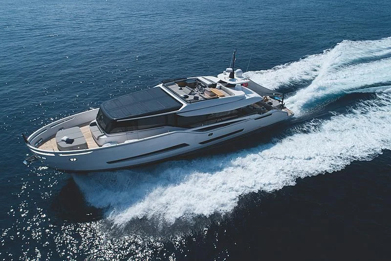 a boat on the water aboard SONEY Yacht for Sale