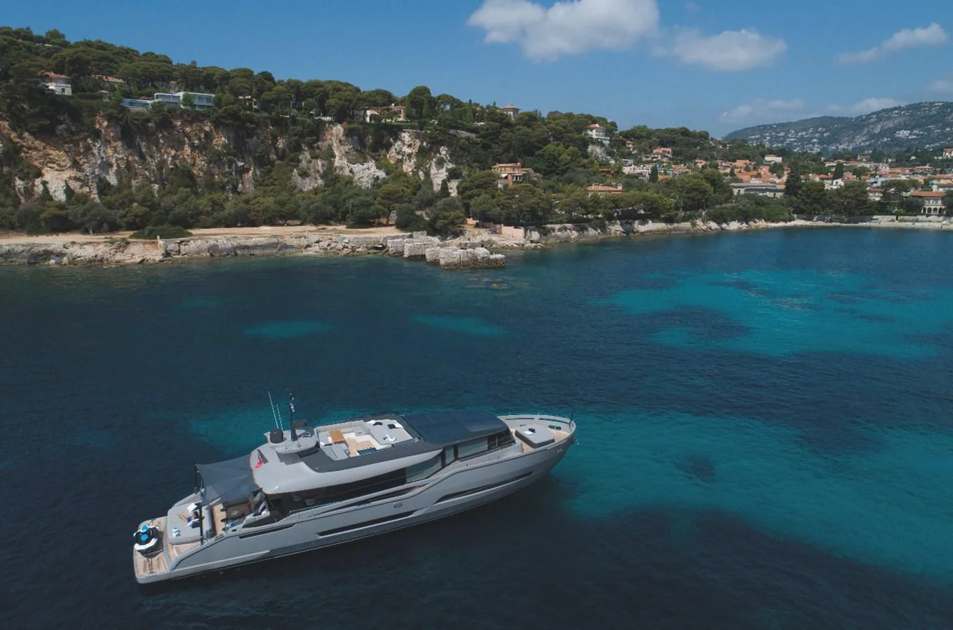 a boat on the water aboard SONEY Yacht for Sale