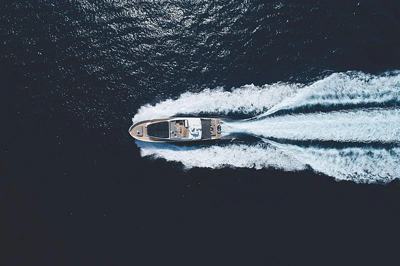 a boat in the water aboard SONEY Yacht for Sale