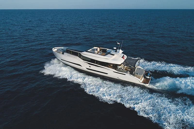 a boat on the water aboard SONEY Yacht for Sale