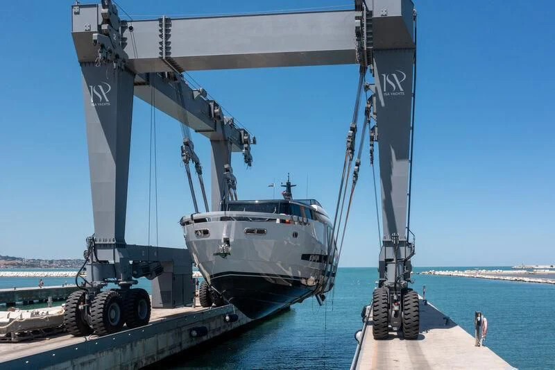 a boat on the water aboard SONEY Yacht for Sale