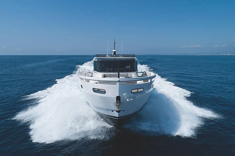 a boat on the water aboard SONEY Yacht for Sale