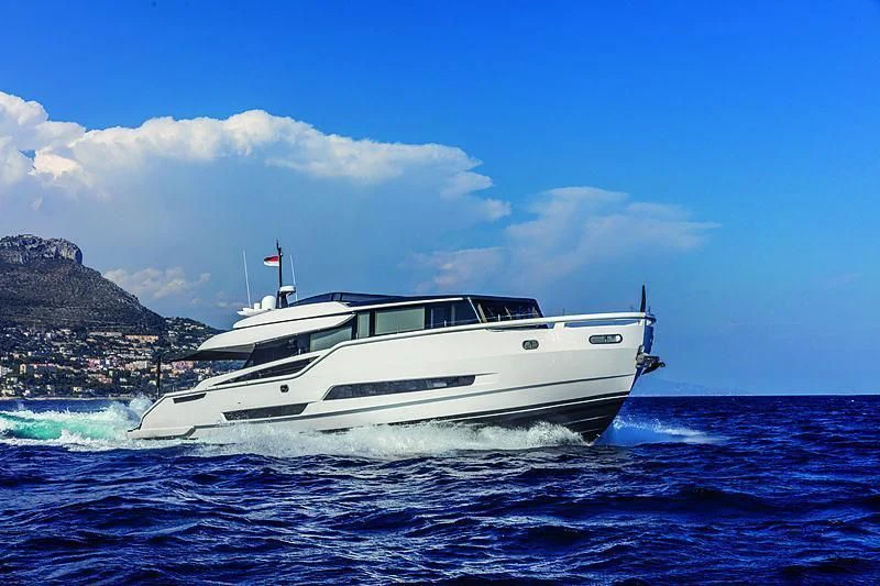 a boat on the water aboard SONEY Yacht for Sale