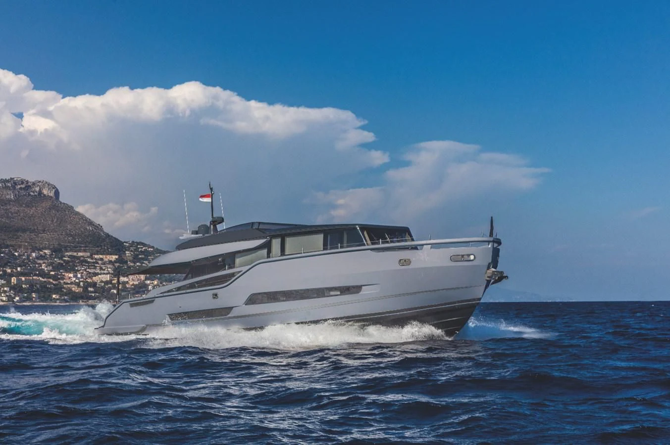 a boat on the water aboard SONEY Yacht for Sale