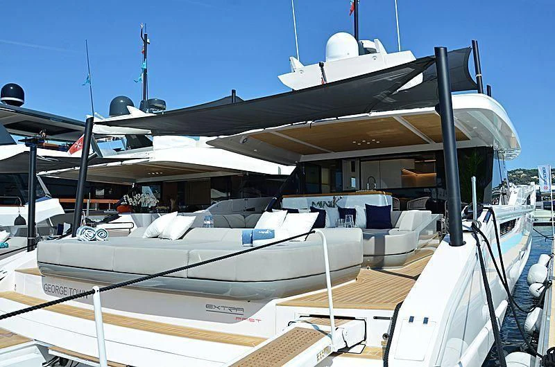 a boat on the water aboard SONEY Yacht for Sale