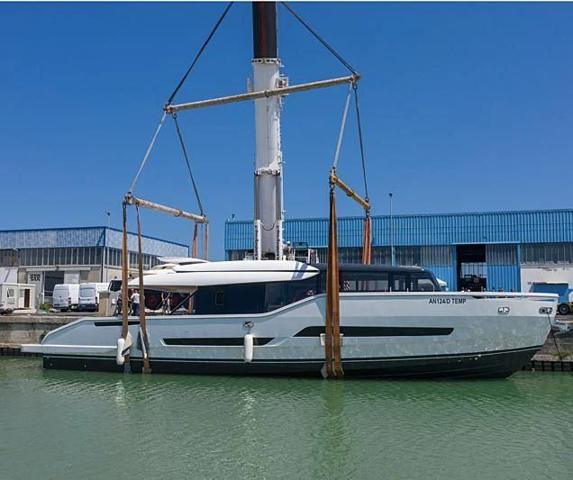 a boat in the water aboard SONEY Yacht for Sale