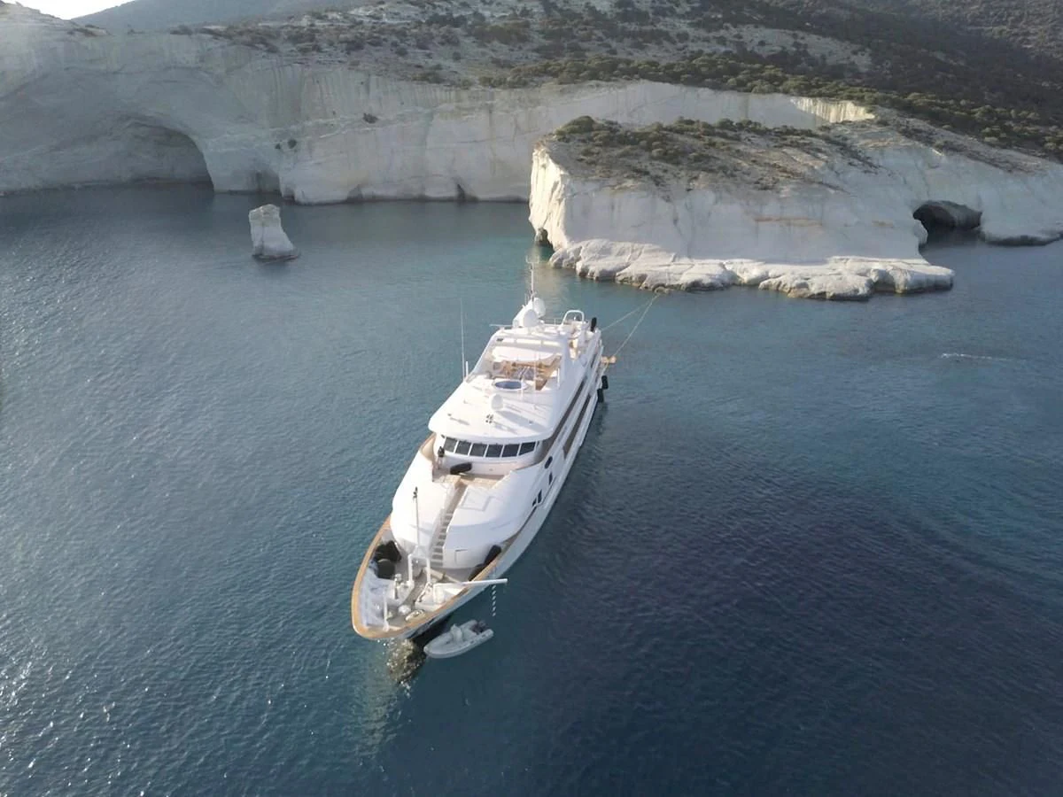 boats in the water aboard TACANUYA Yacht for Charter