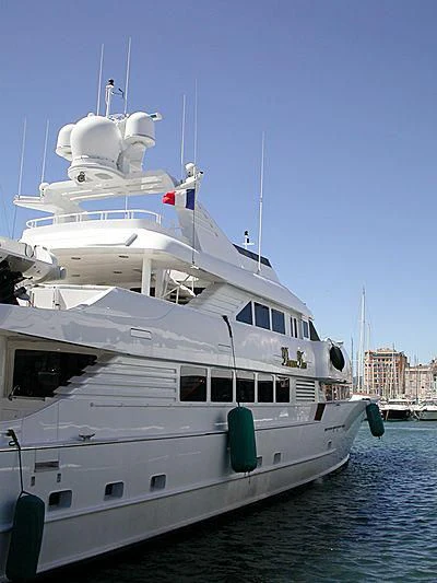a boat in the water aboard MERVE Yacht for Sale