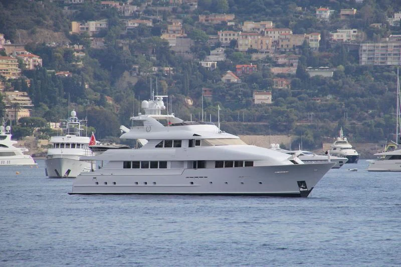 a group of boats in the water aboard MERVE Yacht for Sale