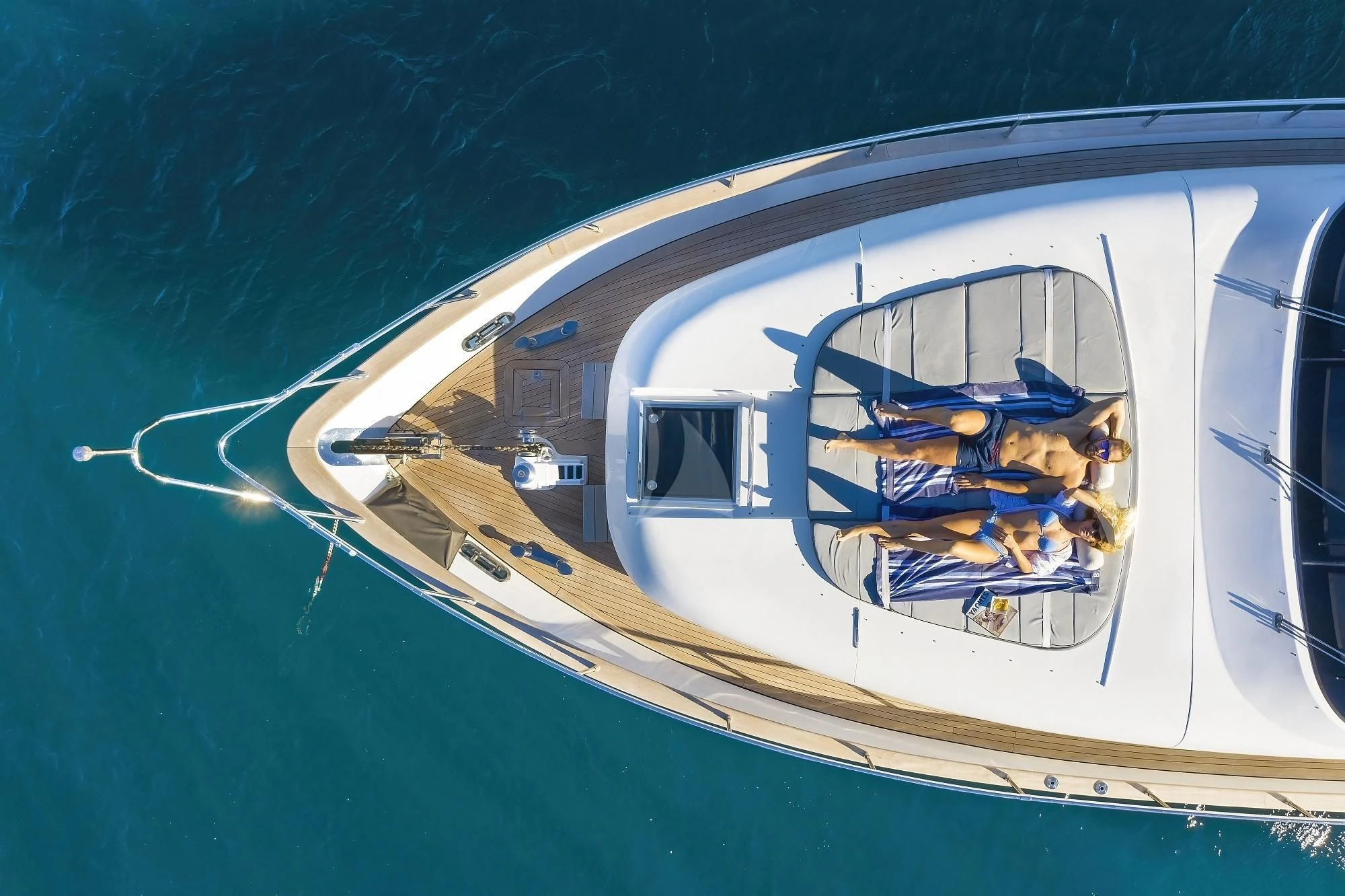 a ship in the water aboard HOPE I Yacht for Charter