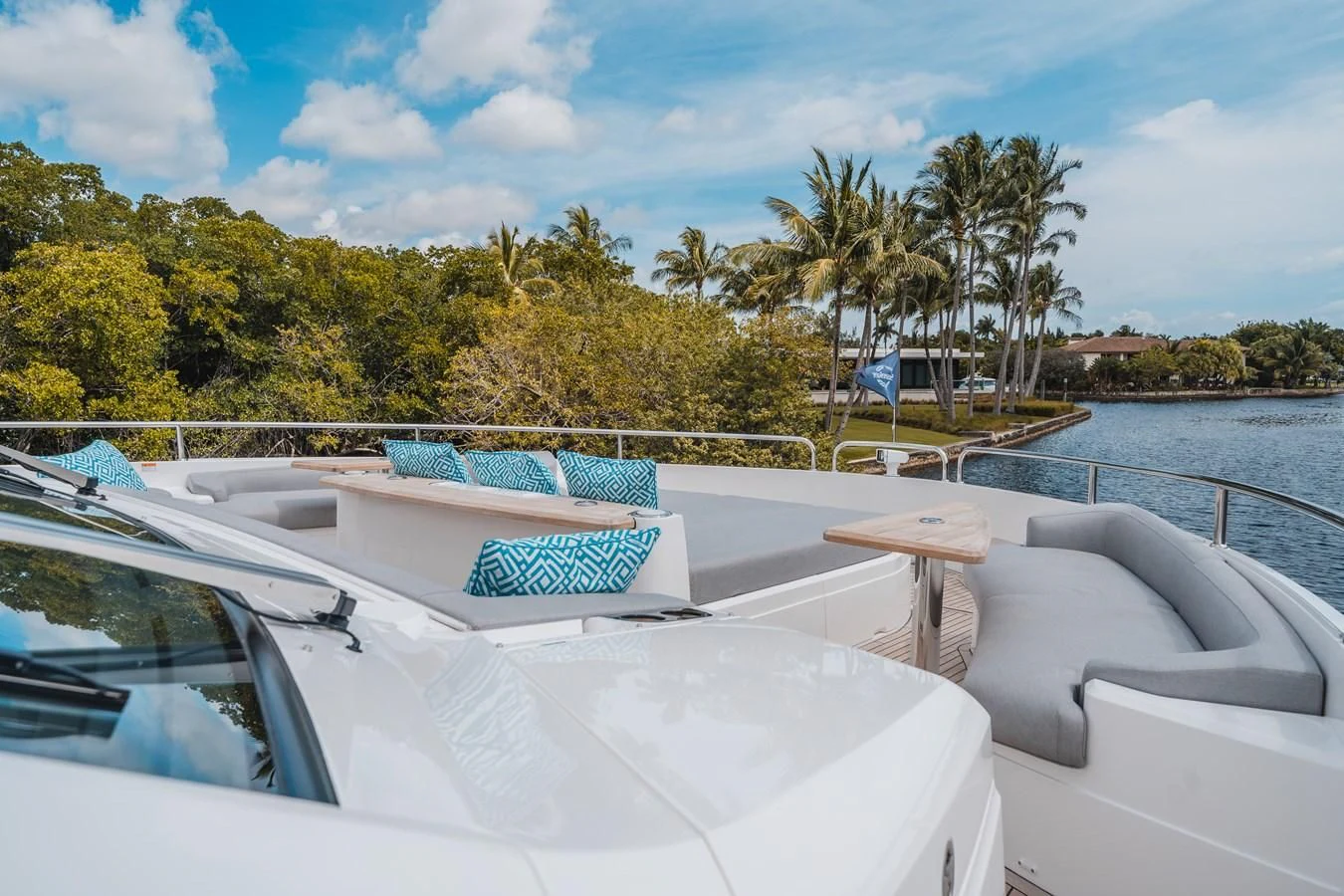 a boat on the water aboard 90 OCEAN Yacht for Sale