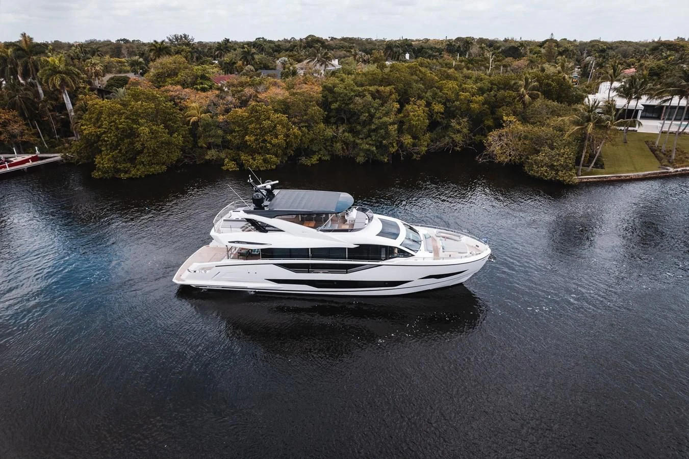 a boat on the water aboard 90 OCEAN Yacht for Sale